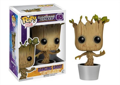 FUNKO - Dancing Groot - GUARDIANS OF THE GALAXY-Marrone