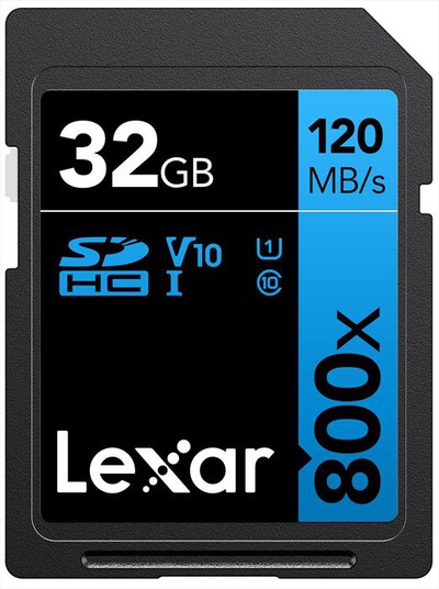 LEXAR - SD card 800X PRO 32GB-Nero