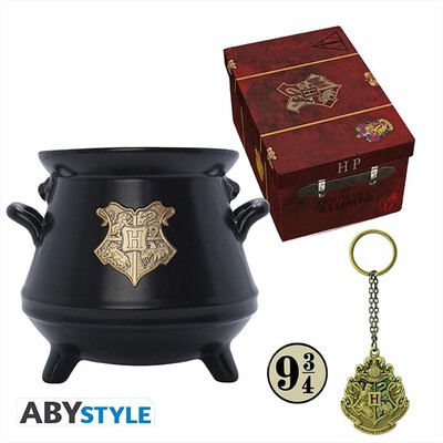 BIG BEN - HARRY POTTER - COFANETTO 3D MUG+3D KEYCHAIN+PIN