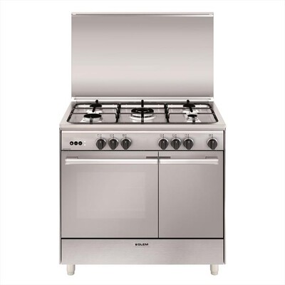 GLEM GAS - Cucina a gas UR965VI Classe A-Inox