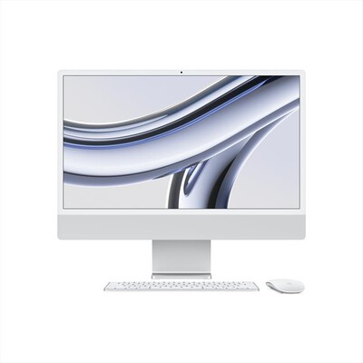 APPLE - IMAC RETINA 24'' 4.5K M3 CORE 8 CPU 8 GPU 256GB-Argento