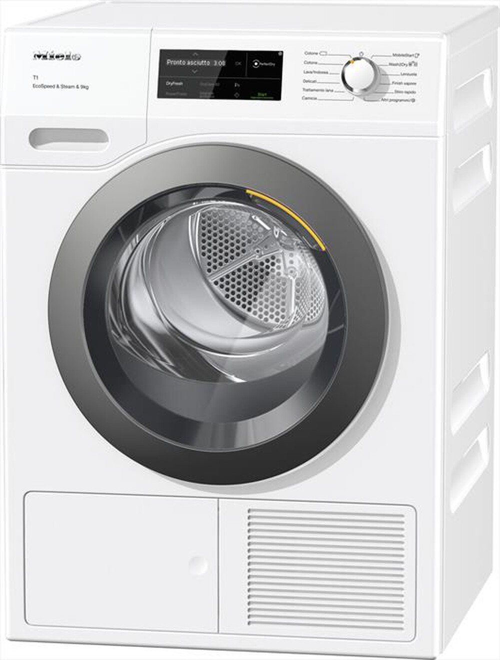 "MIELE - Asciugatrice TCL 790 WP ECOSPEED STEAM- 9 Kg -A+++"