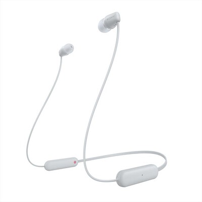 SONY - Cuffie In Ear WIC100W.CE7-Bianco