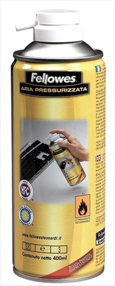 FELLOWES - Aria pressurizzata 400ml-Giallo