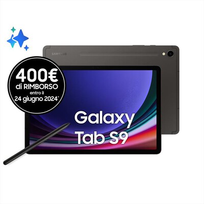 SAMSUNG - Galaxy Tab S9 Wi-Fi (8GB / 128GB)-Graphite