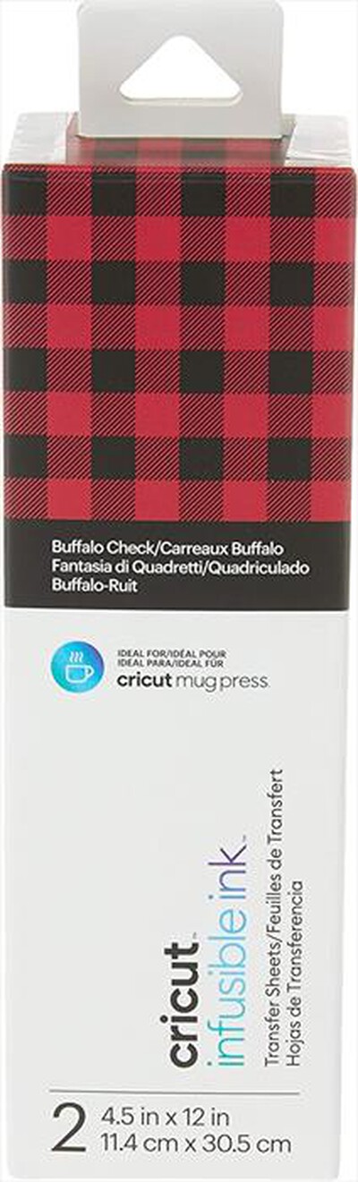 CRICUT - INFUSIBLE INK 2 FOGLI-buffalo check