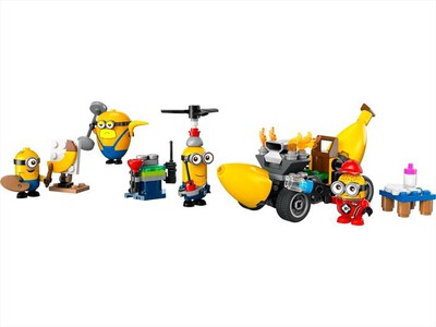 LEGO - I Minions e l’auto banana - 75580-Multicolore