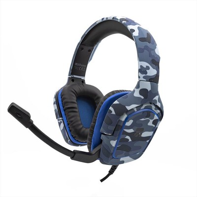 XTREME - HEADSET ALDAR-CAMOUFLAGE BLU