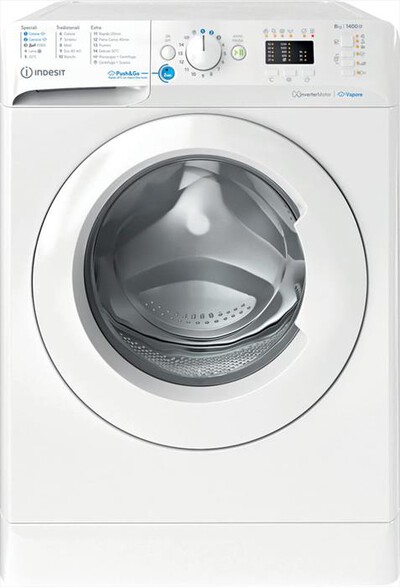 INDESIT - Lavatrice BWA 81496X WV IT 8 Kg Classe A-Bianco