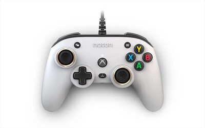 NACON - PRO COMPACT CONTROLLER LICENZA UFFICIALE XBOX-Bianco