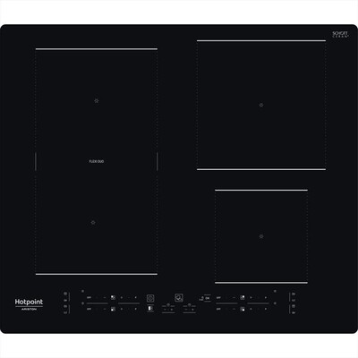 HOTPOINT ARISTON - Piano induzione HB3160C NE 59 cm-Nero