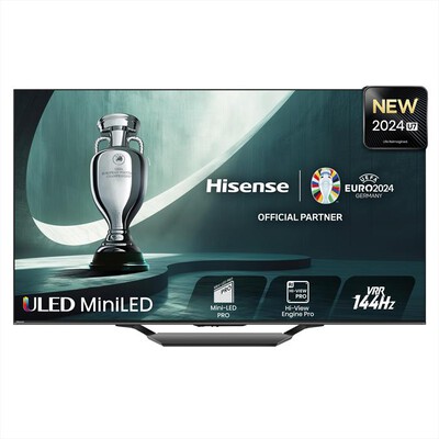 HISENSE - Smart TV MINI LED UHD 4K 65" 65U79NQ-Metallo - Grigio Carbone