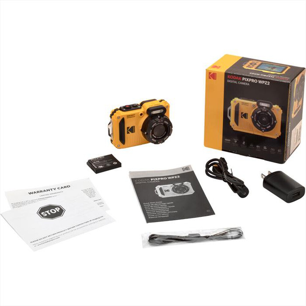 "KODAK - Fotocamera bridge WPZ2-Yellow"