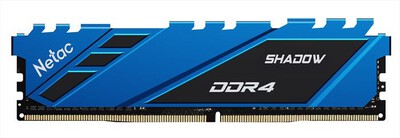 NETAC - SHADOW DDR4-2666 16G C19 BLUE U-DIMM 288-PIN-BLU