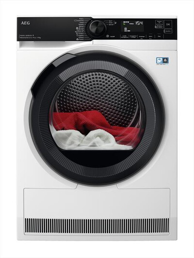 AEG - Asciugatrice TR9H93GBY 9 Kg Classe A+++-Bianco/oblò nero