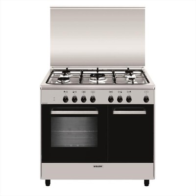 GLEM GAS - Cucina a gas AR965MI6 Classe A-INOX