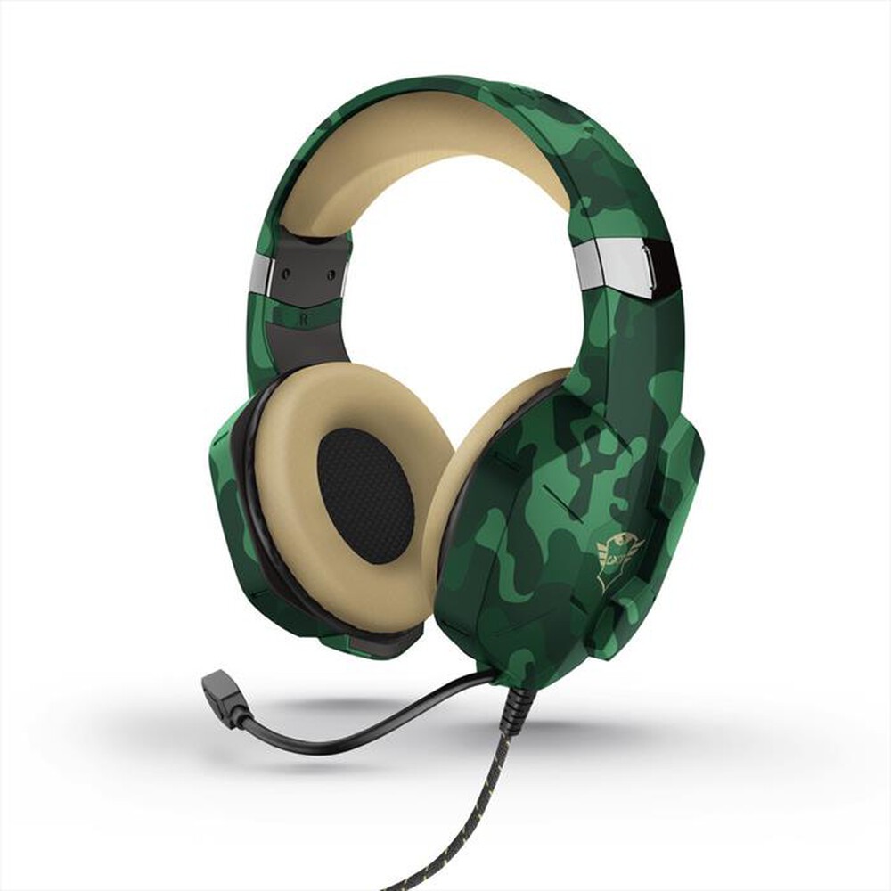 "TRUST - GXT323C CARUS HEADSET JUNGLE CAMO-jungle camouflage"