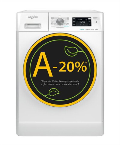 WHIRLPOOL - Lavatrice FFB 948 BSV IT 9 Kg Classe A-Bianco