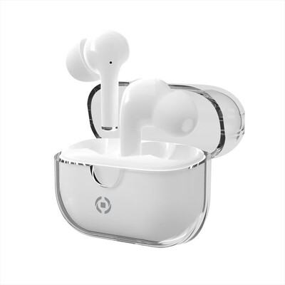 CELLY - CLEARWH - AURICOLARI TRUE WIRELESS-Bianco