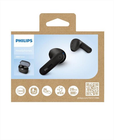 PHILIPS - Auricolari in ear TAT2139BK/00-Black