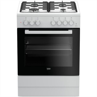 BEKO - Cucina a gas FSST62110DW Classe A-Bianca