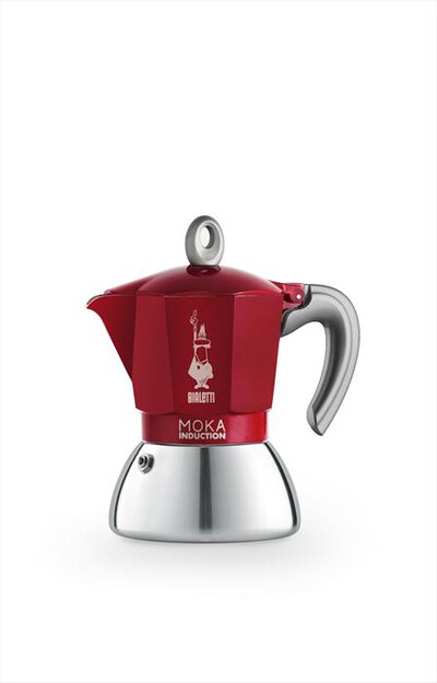 BIALETTI - MOKA INDUCTION 4 TZ-RED