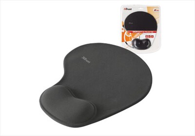 TRUST - Bigfoot Gel Mouse Pad - Black - Black