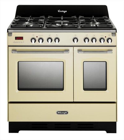 DE LONGHI - Cucina a gas MEM 965T BA ED Classe A-Crema