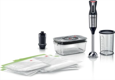 BOSCH - Frullatore ad immersione MS6CM61V2-Nero, Argento