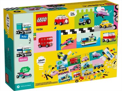 LEGO - CLASSIC Veicoli creativi - 11036-Multicolore