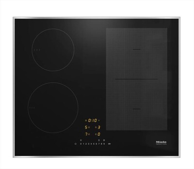 MIELE - Piano cottura elettrico KM 7466 FR 125 62,6 cm-Nero