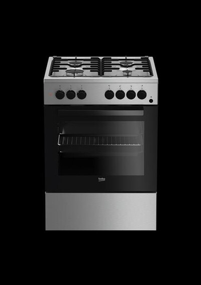 BEKO - Cucina a gas FSE62110DX Classe A-Inox