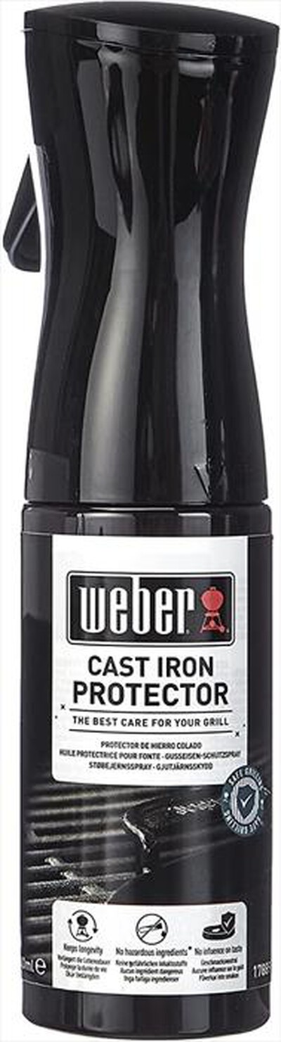 WEBER - SPRAY PROTETTIVO PER GHISA - 200ML-NERO