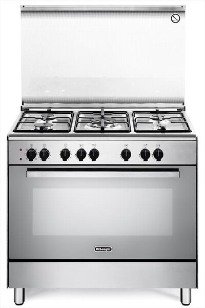 DE LONGHI - Cucina a gas DEMX 96 ED Classe A-Inox