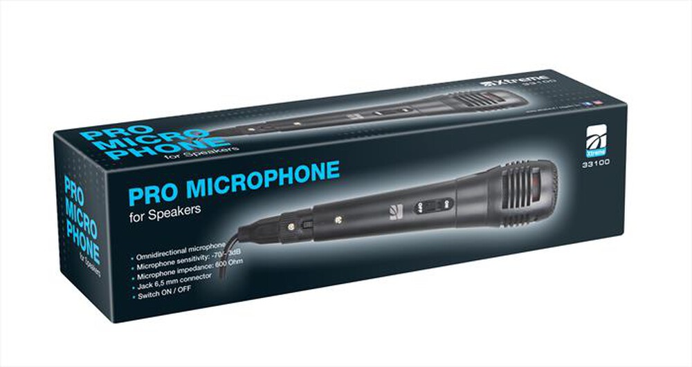 "XTREME - PRO MICROPHONE-NERO"