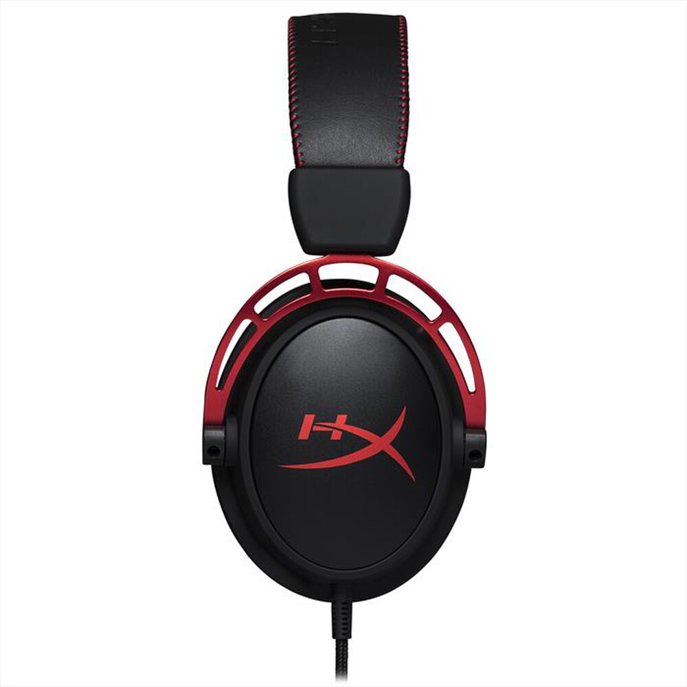 "HYPERX - Cuffia PC CLOUD ALPHA-Nero e Rosso"