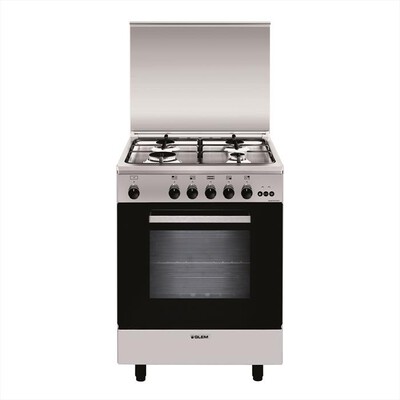 GLEM GAS - Cucina a gas A654VI Classe A-Inox