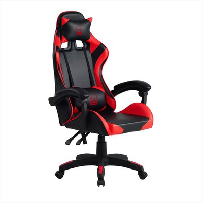 XTREME - Sedia gaming FENDER-NERO/ROSSO