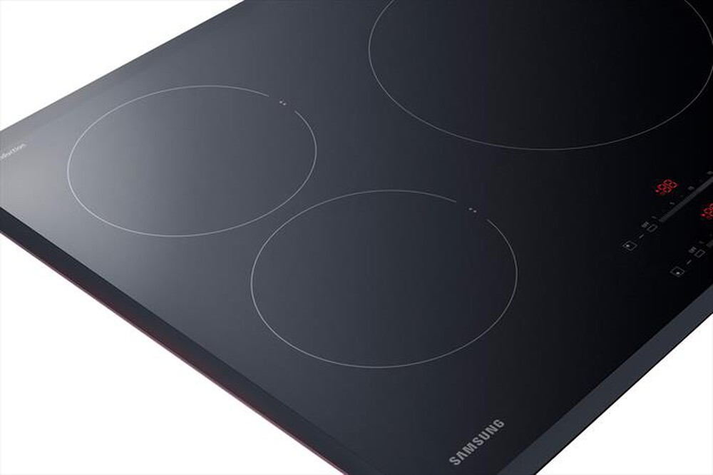 "SAMSUNG - Piano elettrico induzione NZ84F7NB6AB/ET 80 cm-Vetro Ceramica Nero"