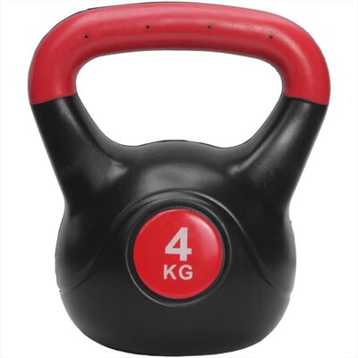 FITPADDY - KETTLEBELL 4 KG-nero / rosso