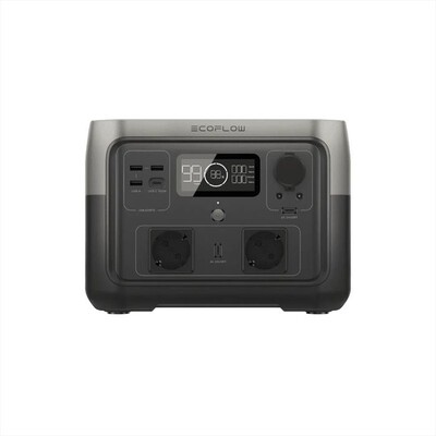 ECOFLOW - RIVER 2 MAX POWER STATION PORTATILE-nero