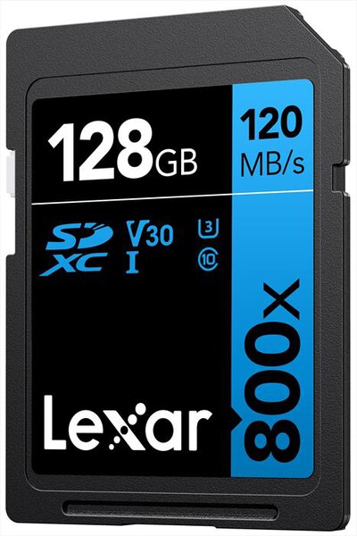 LEXAR - SD card 800X PRO 128GB-Nero