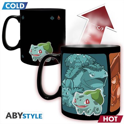 BIG BEN - POKEMON - TAZZA TERMOSENSIBILE- 460ML - EVOLVE-multicolore