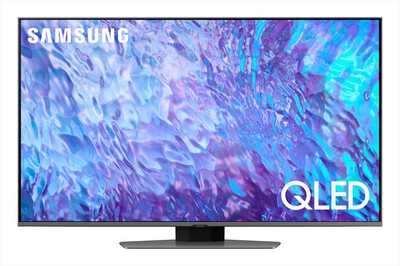 SAMSUNG - Smart TV Q-LED UHD 4K 50" QE50Q80CATXZT-Carbon Silver