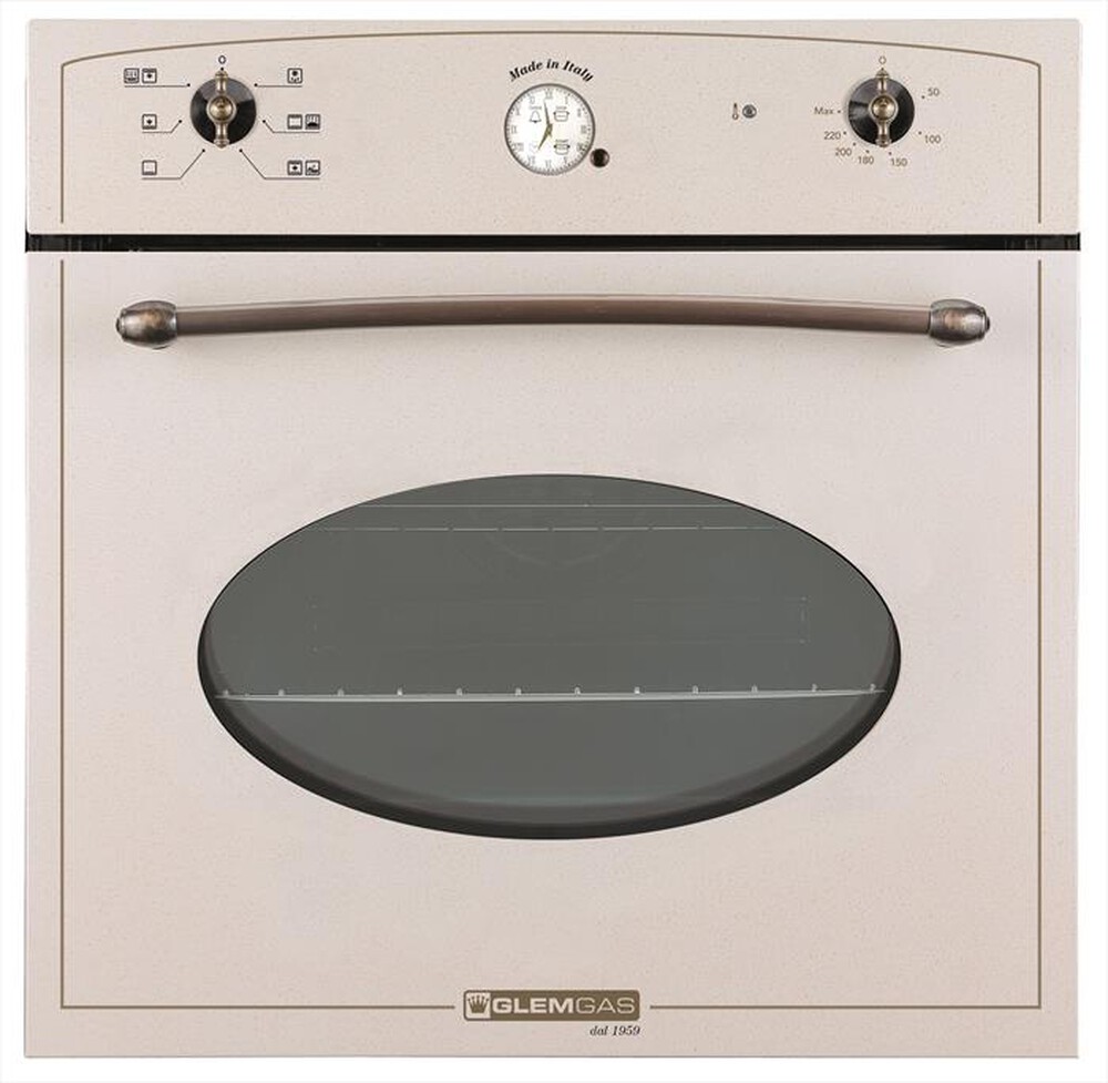 "GLEM GAS - Forno incasso elettrico GFT64SA-S3 Classe A-SABBIA"