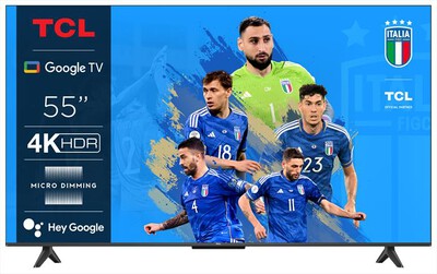 TCL - Smart TV LED UHD 4K 55" 55P61B-Titanio