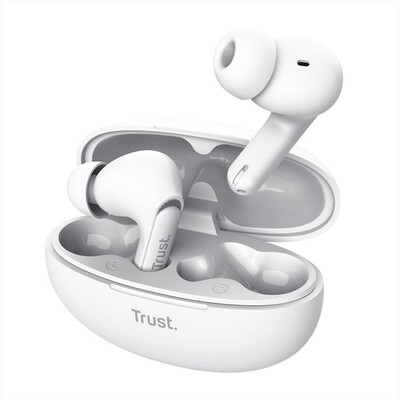 TRUST - Auricolare bluetooth YAVI ENC-White