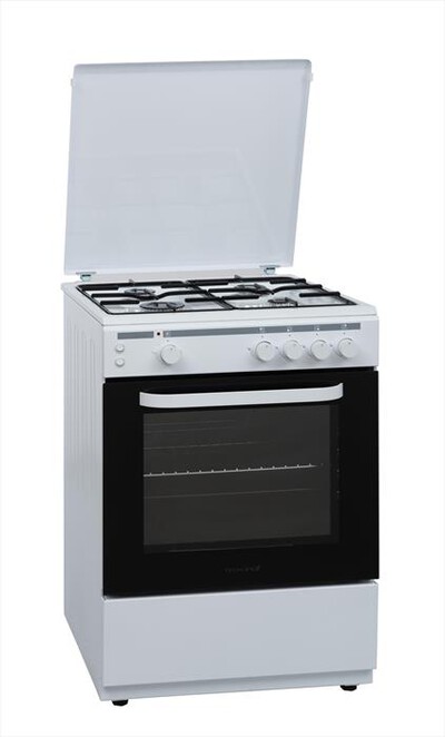 TECHLIFE - Cucina a gas TFCG60WFGG-Bianco