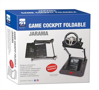 XTREME - GAME COCKPIT FOLDABLE JARAMA-NERO