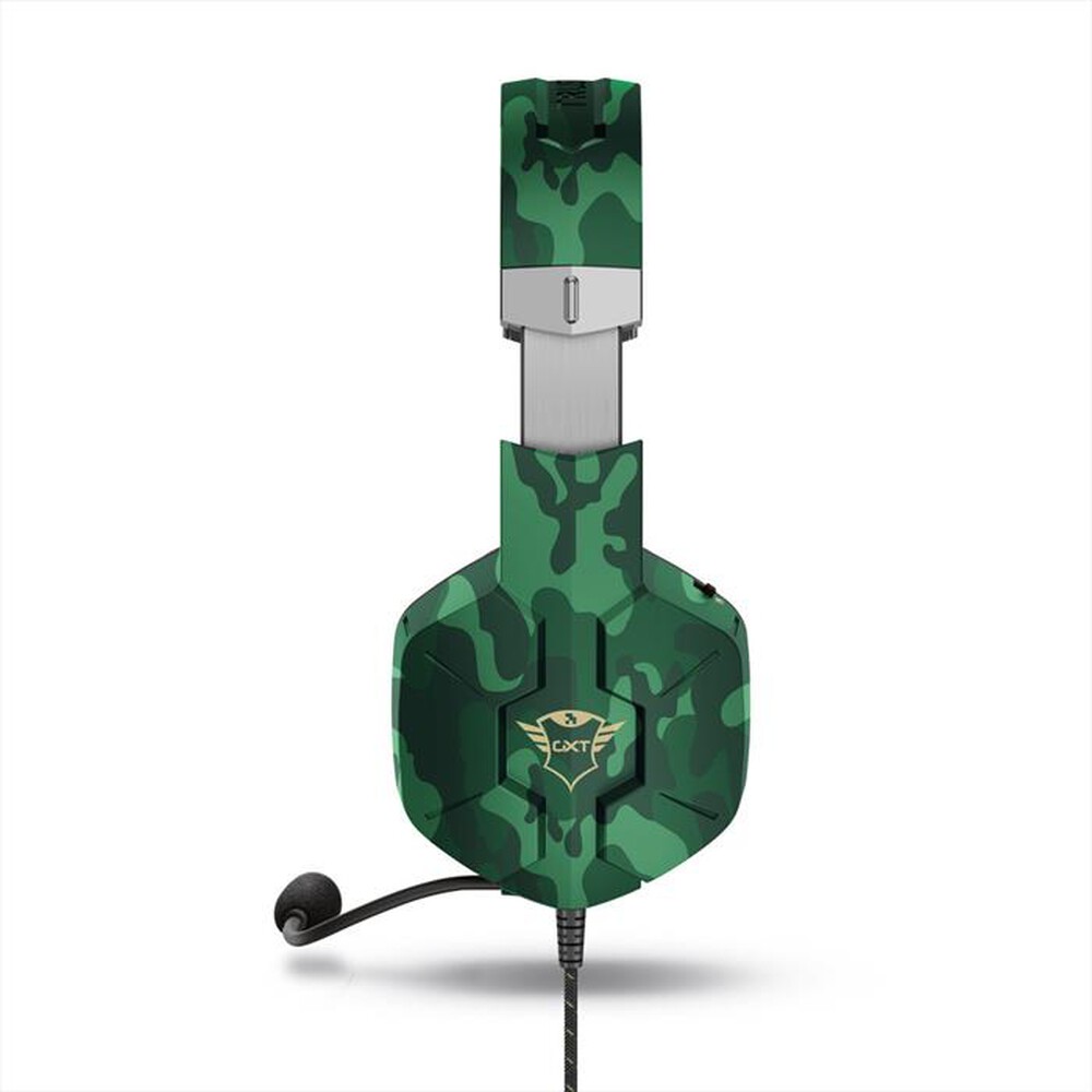 "TRUST - GXT323C CARUS HEADSET JUNGLE CAMO-jungle camouflage"